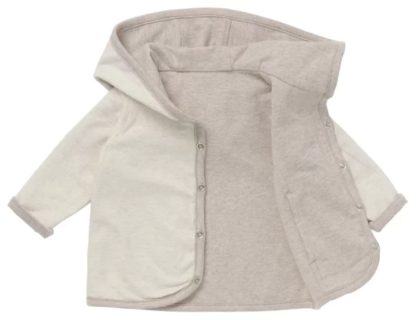 Jacke Bonny Taupe Melange, zweite Jacke geöffnet