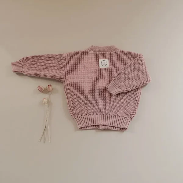 Rückseite von Pullover Elda Rose