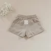 Rückseite von Shorts Alda Caramel